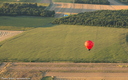 Ambiance crépusculaire - Montgolfières