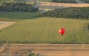 Ambiance crépusculaire - Montgolfières